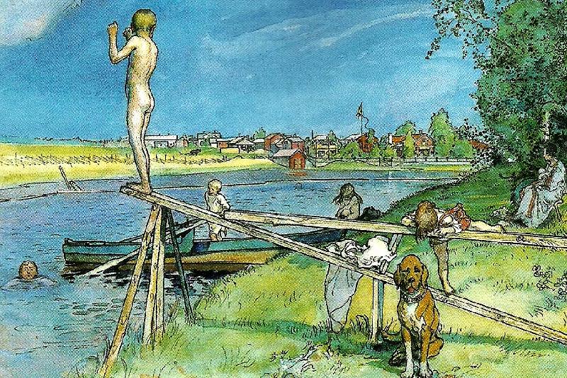 Carl Larsson ett bra badstalle